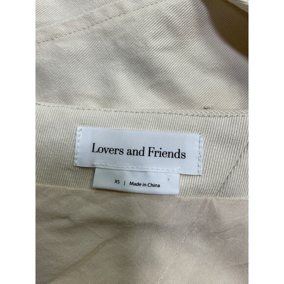 Lovers And Friends X 'Maggie' Cream Cotton Macdonald Miranda Vest Size XS - Picture 4 of 5
